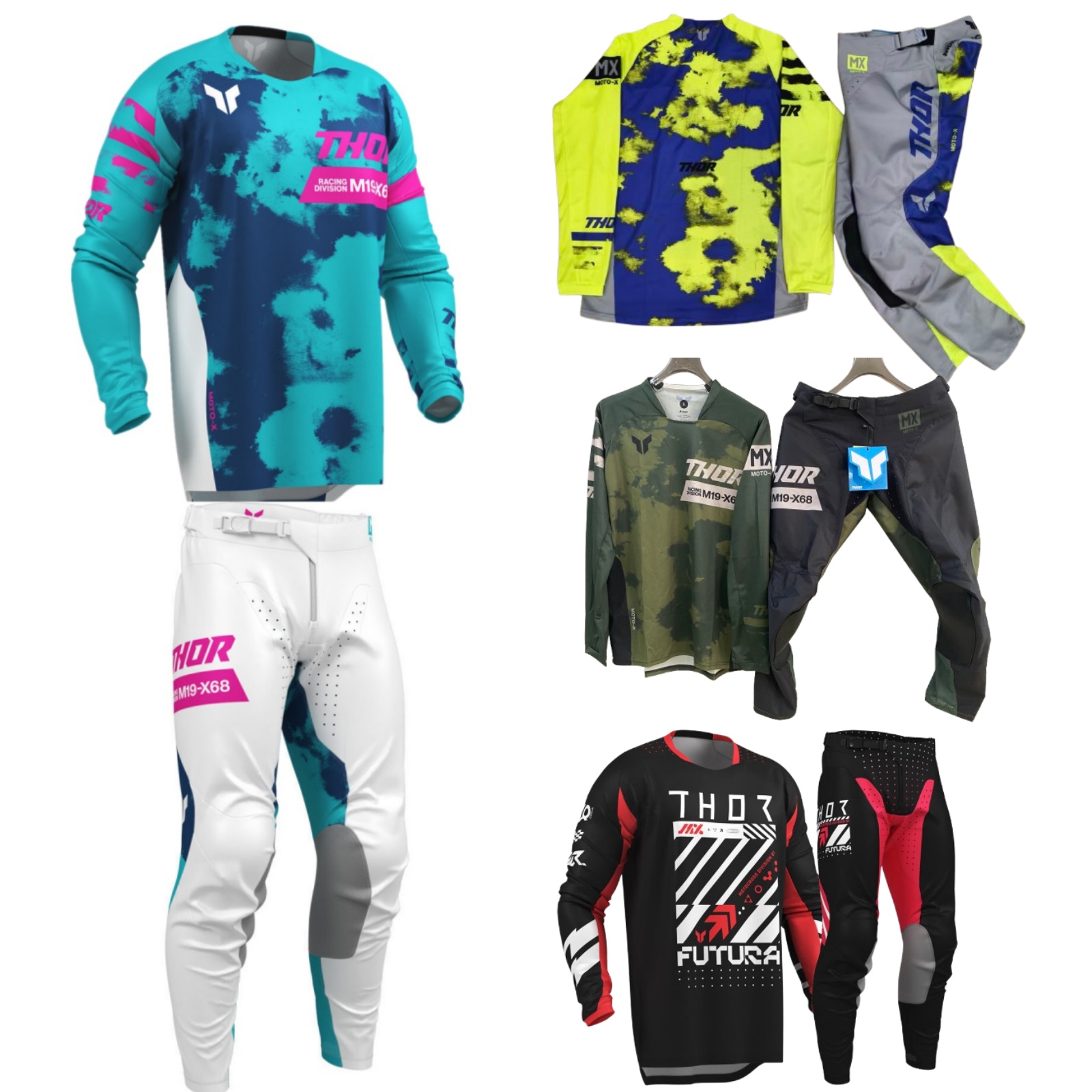Gear Set Motorcycle - Set Perlengkapan Motocross Atasan Off Road