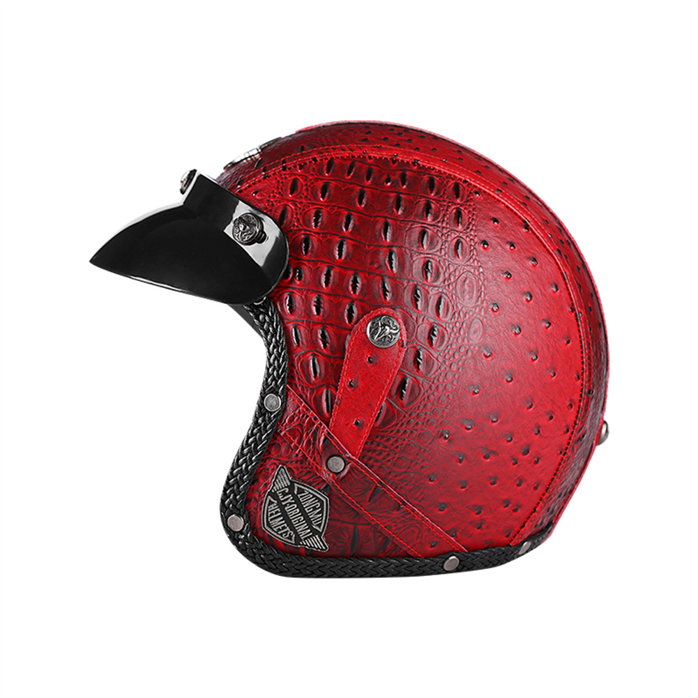 Motorcycle Gear Vintage - DOT 3/4 helm sepeda motor Retro