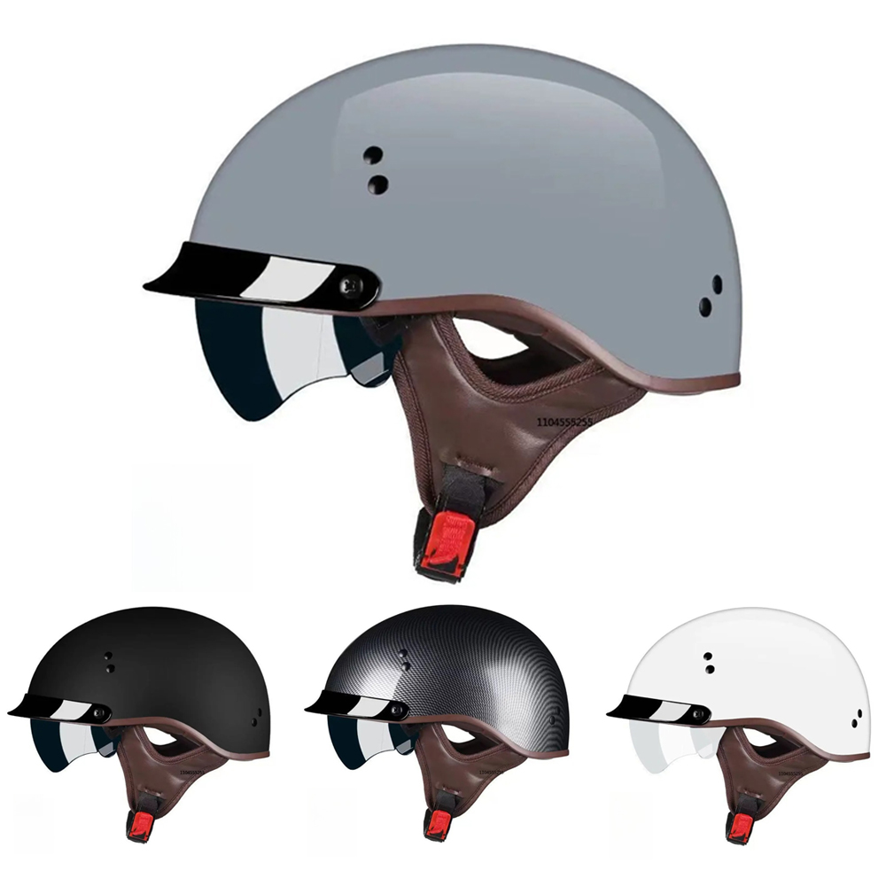 Motorcycle Gear Vintage - Helm Sepeda Motor Bersertifikasi DOT Helm