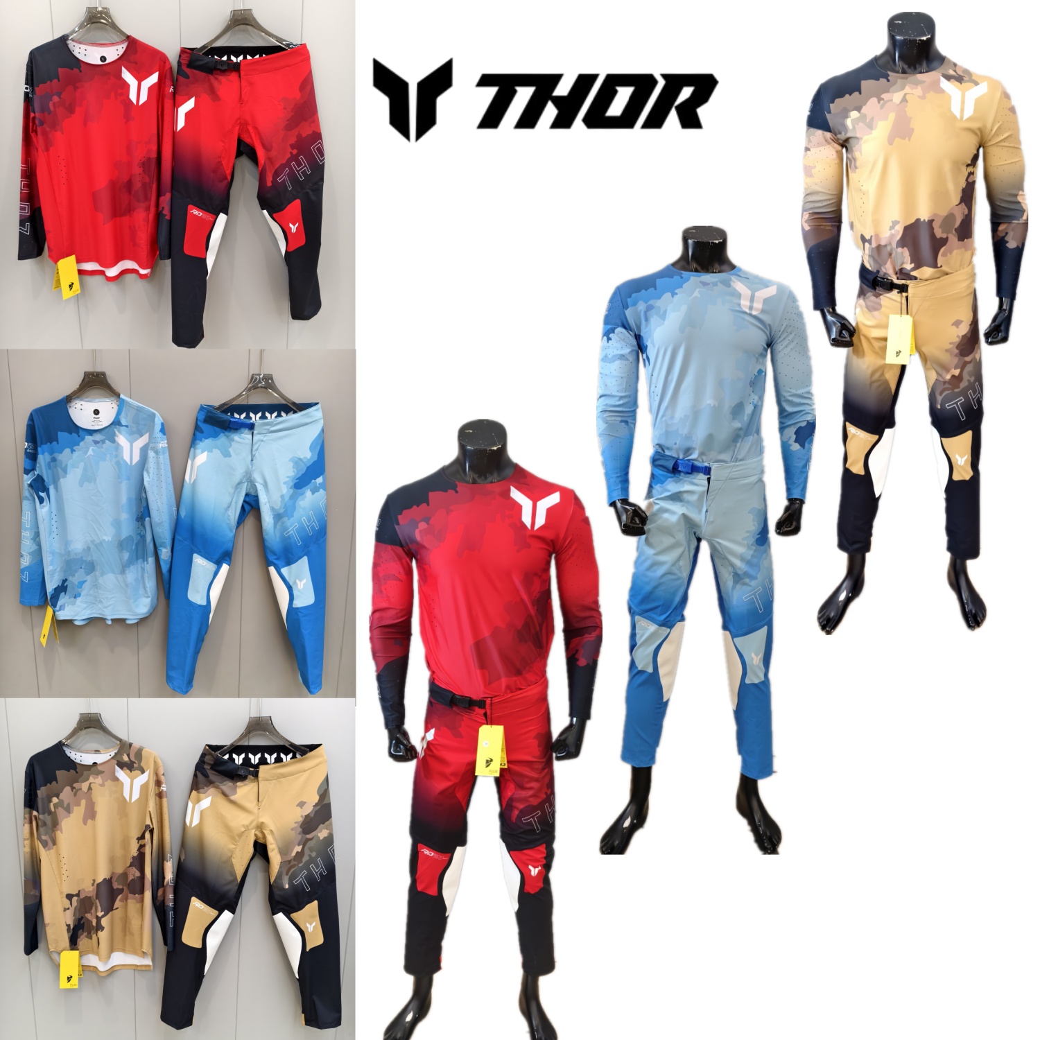 Gear Set Motorcycle - Set Perlengkapan Motocross THOR MX Off
