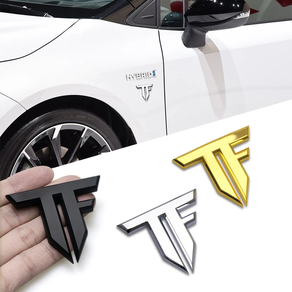 1 Buah Stiker Mobil Emblem TF  - Motorcycle Gear Logo ulasan dan harga