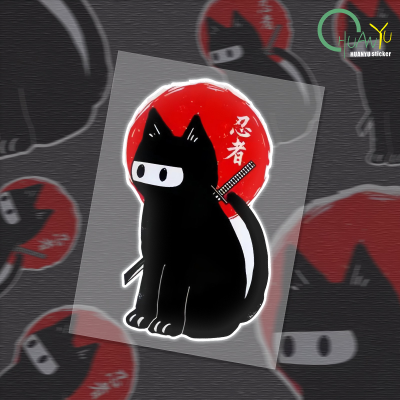 Stiker mobil kucing reflektif  - Motorcycle Gear Japan ulasan dan harga