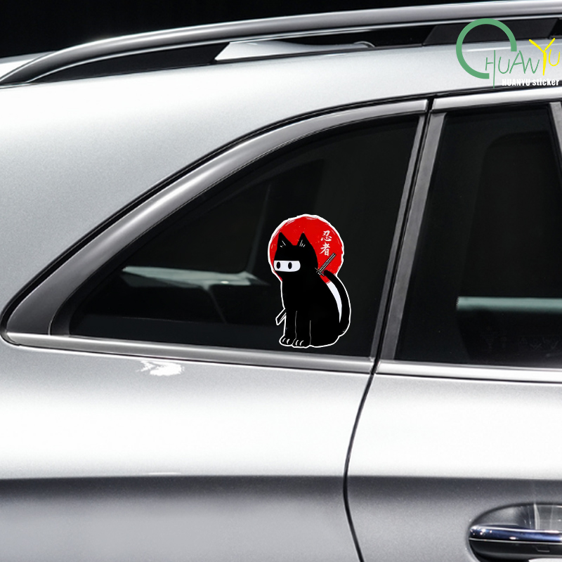 Stiker mobil kucing reflektif  - Motorcycle Gear Japan ulasan dan harga