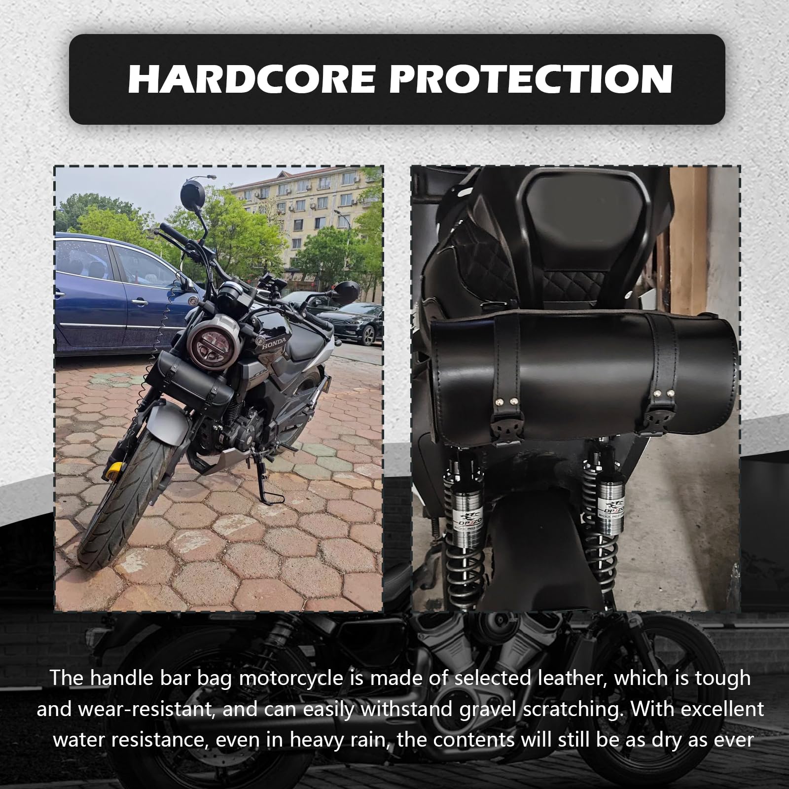 Tas Stang Kulit Antik Sepeda M - Motorcycle Gear Vintage ulasan dan harga