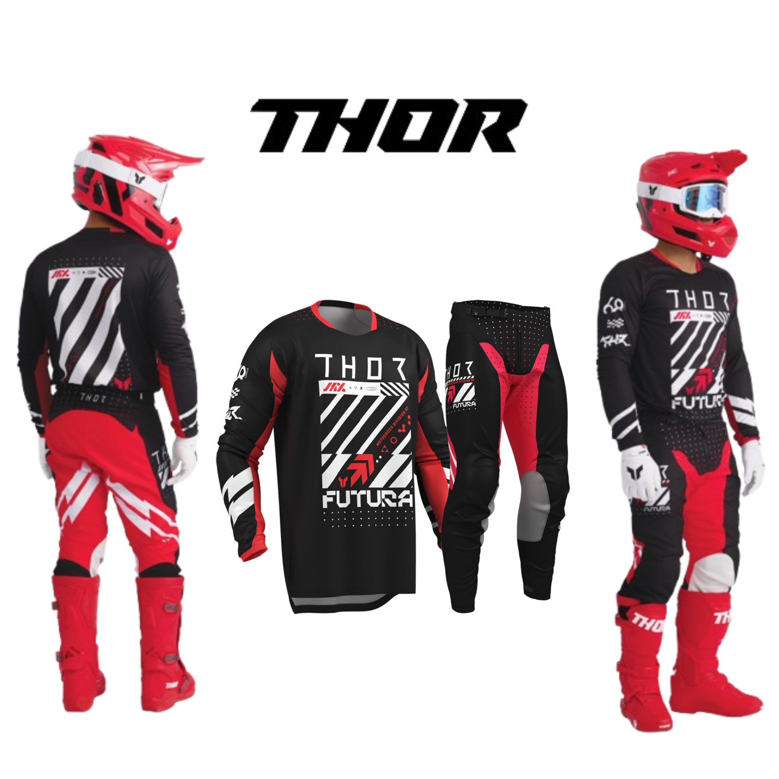 Set Perlengkapan Motocross Ata - Gear Set Motorcycle ulasan dan harga