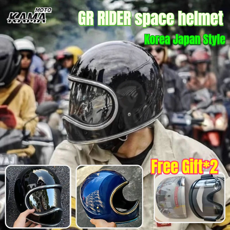 Helm Sepeda Motor Korea Gaya J - Motorcycle Gear Japan ulasan dan harga