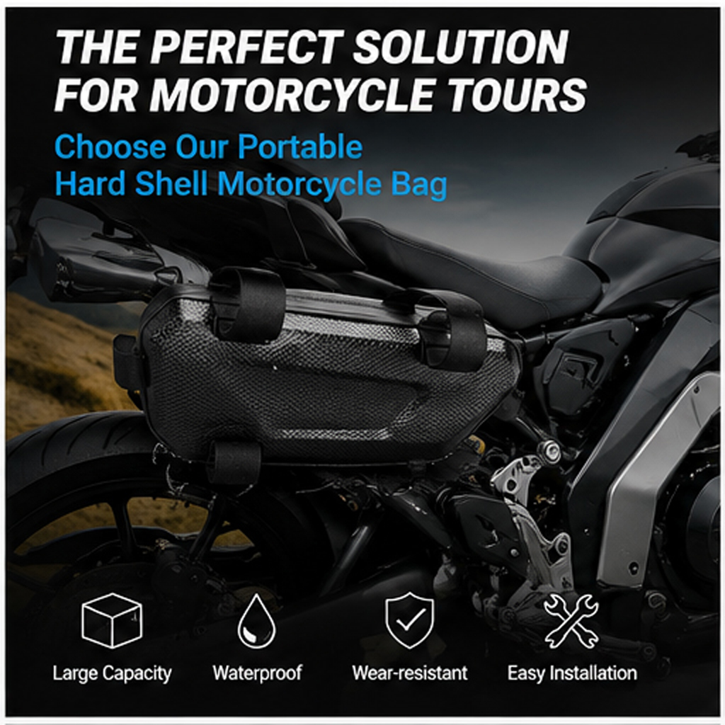 360 °   Tas Perlengkapan Motor - Motorcycle Gear Logo ulasan dan harga