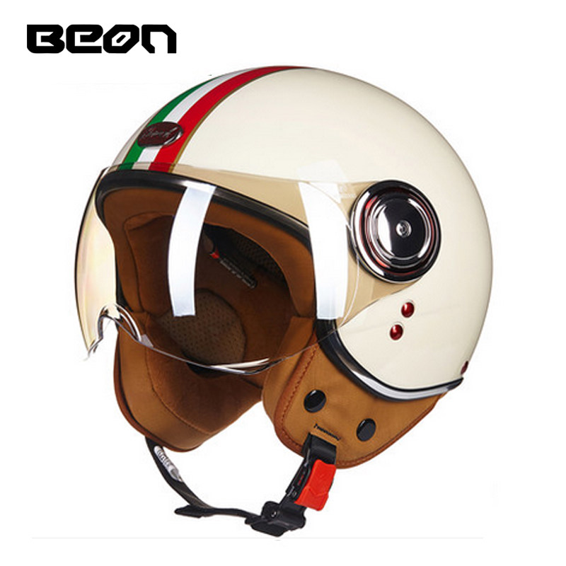 Helm Sepeda Motor Open Face Ca - Motorcycle Gear Vintage ulasan dan harga
