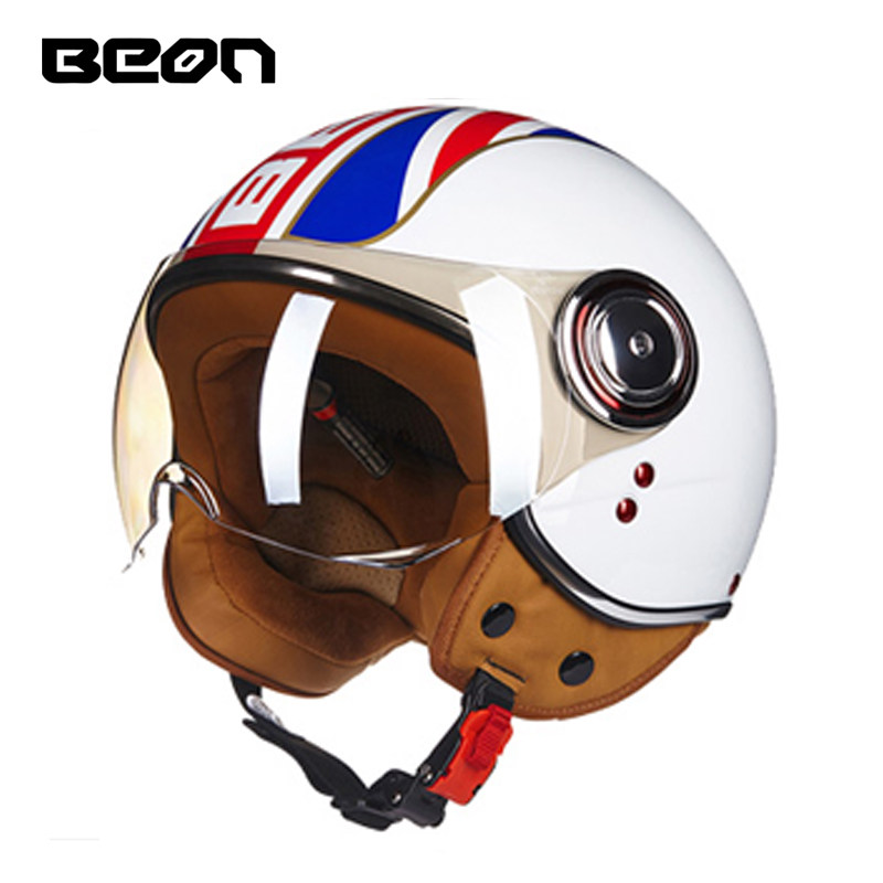 Helm Sepeda Motor Open Face Ca - Motorcycle Gear Vintage ulasan dan harga