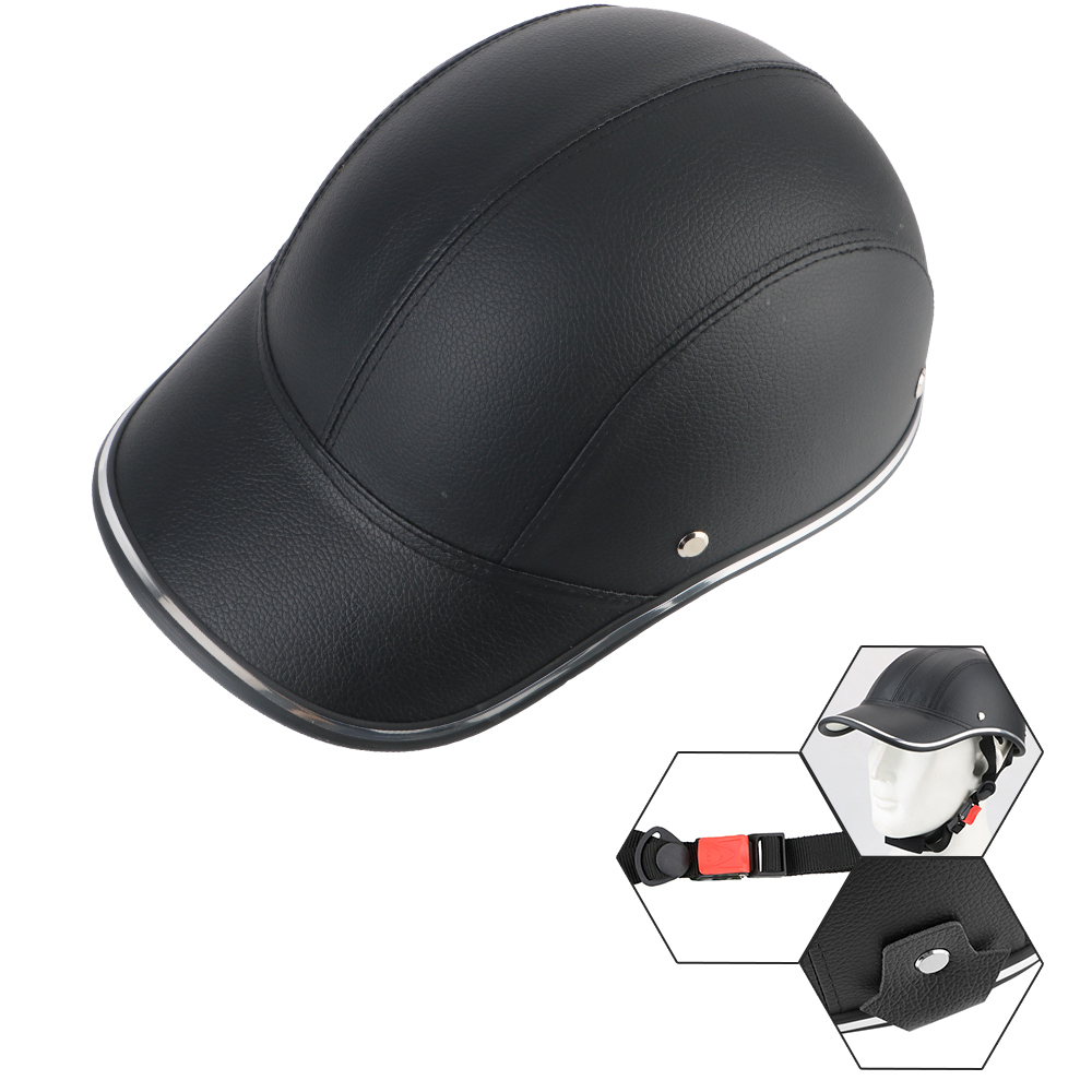 Helm Keselamatan Setengah Waja - Motorcycle Gear Vintage ulasan dan harga